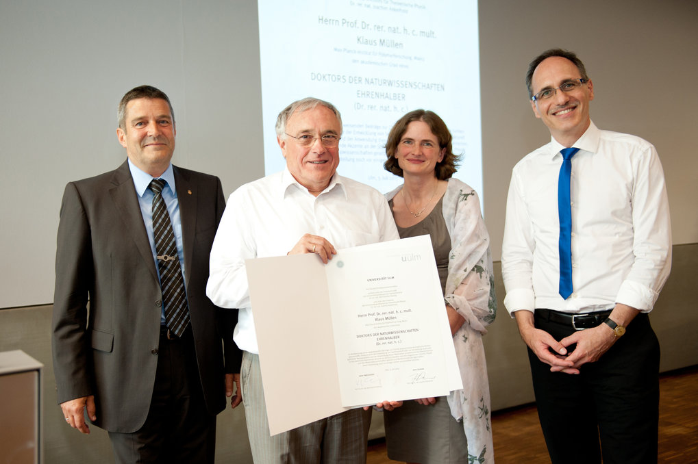 Prof. Klaus Müllen – the most cited German scientist in chemistry – is ...